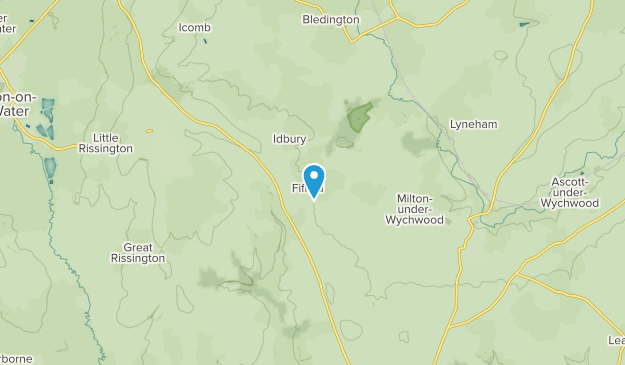 Fifield, Oxfordshire Map