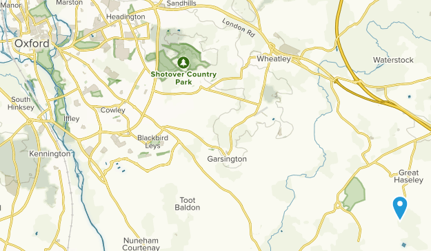 Oxford, Oxfordshire Map