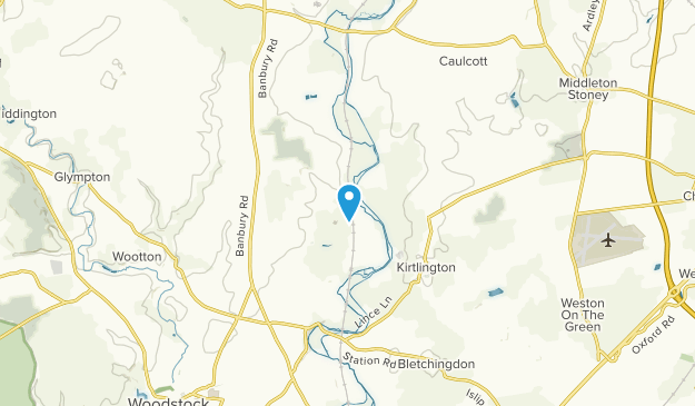 Tackley, Oxfordshire Map
