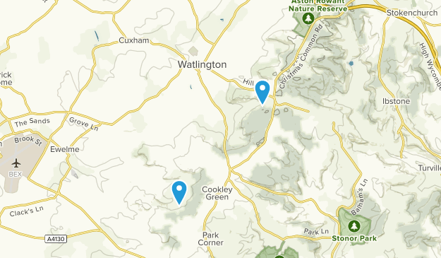 Watlington, Oxfordshire Map
