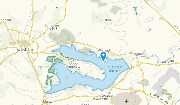 Oakham, Rutland Map