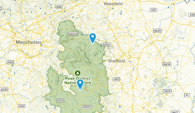Barnsley, Yorkshire del Sur Map
