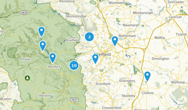 Sheffield, South Yorkshire Map