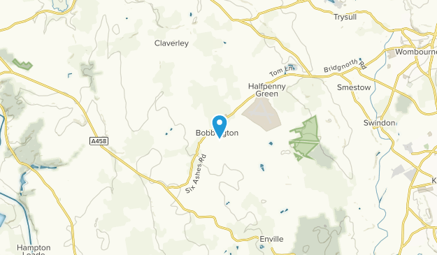 Bobbington, Staffordshire Map