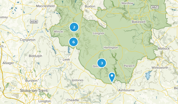 Leek, Staffordshire Map