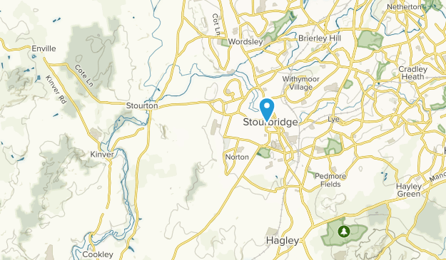 Stourbridge, Staffordshire Map