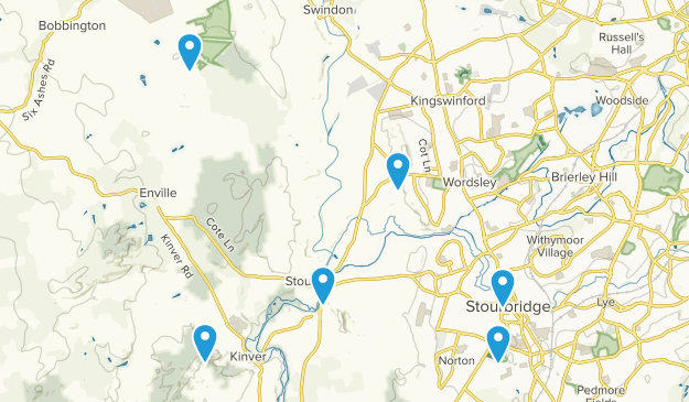 Stourbridge, Staffordshire Map