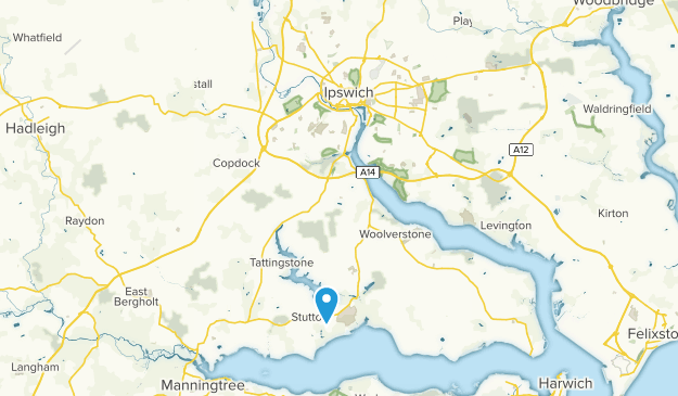 Ipswich, Suffolk Map