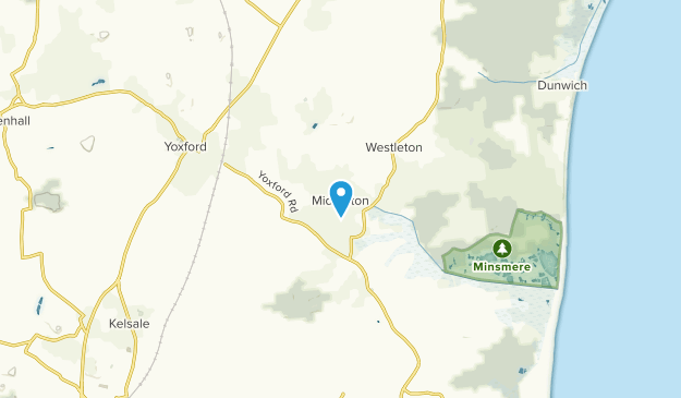 Middleton , Suffolk Map