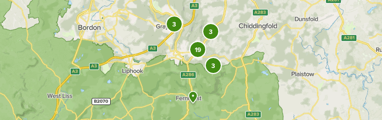 Map Of Haslemere And Surrounding Area Best 10 Trails And Hikes In Haslemere | Alltrails