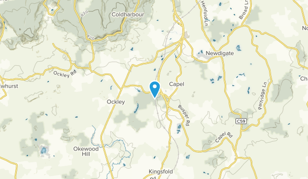 Ockley, Surrey Map