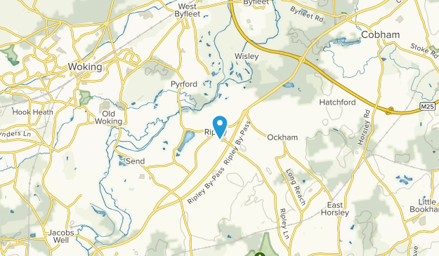 Ripley, Surrey Map