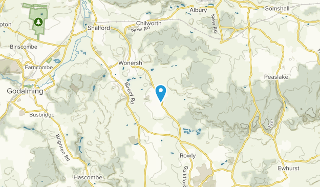 Shamley Green, Surrey Map