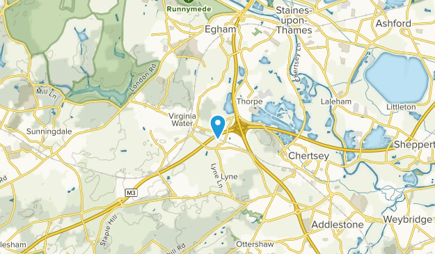 Thorpe, Surrey Map