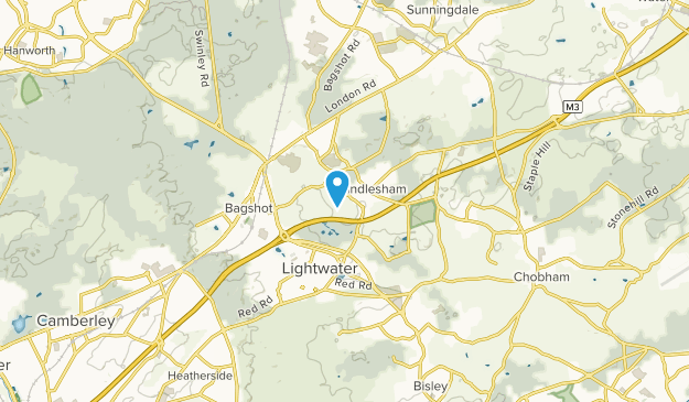 Windlesham, Surrey Map