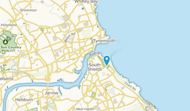 North Shields, Tyne and Wear Map