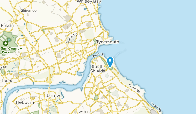 North Shields, Tyne and Wear Map