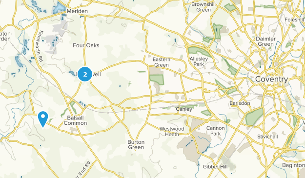 Coventry, West Midlands Map