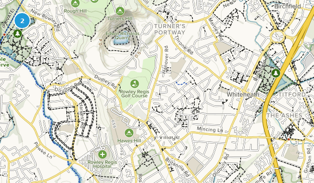 Rowley Regis, Midlands Occidentales Map