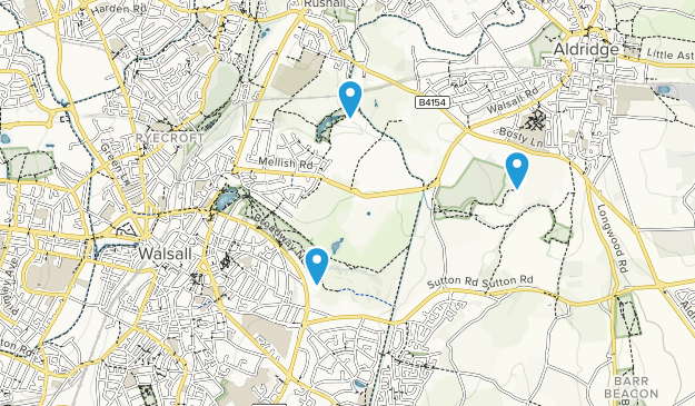 Walsall, West Midlands Map