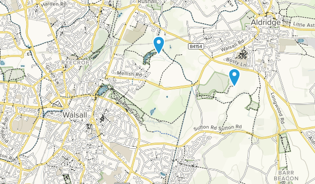 Walsall, West Midlands Map