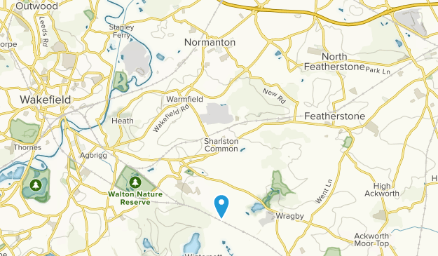 Normanton, West Yorkshire Map