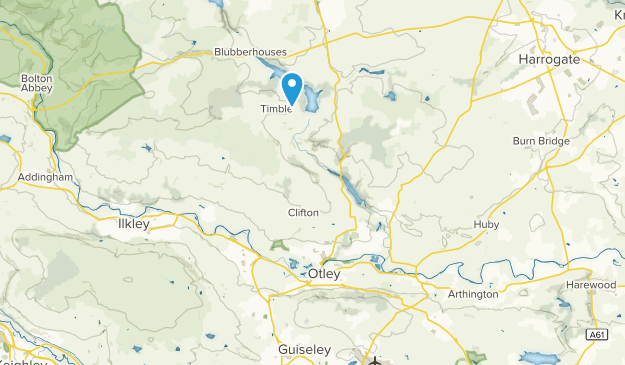 Otley, West Yorkshire Map