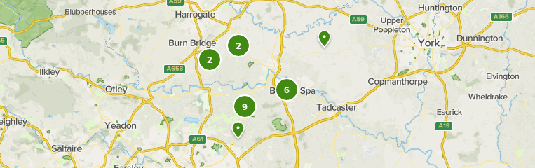 Map Of Wetherby And Surrounding Area Best 10 Trails And Hikes In Wetherby | Alltrails