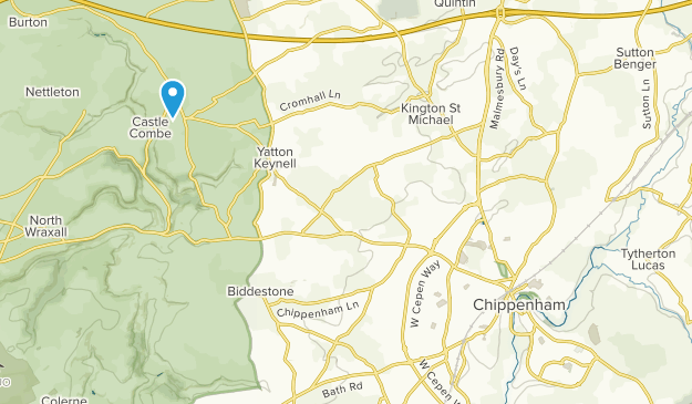 Chippenham, Wiltshire Map