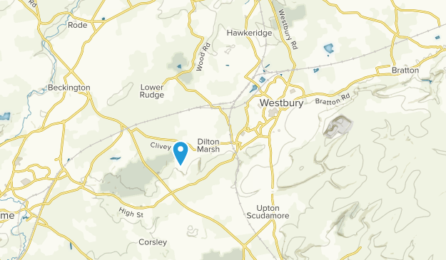 Westbury, Wiltshire Map