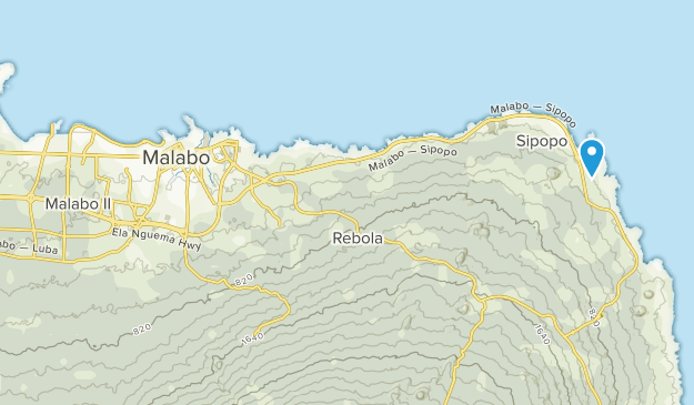 Malabo, Bioko Norte Map