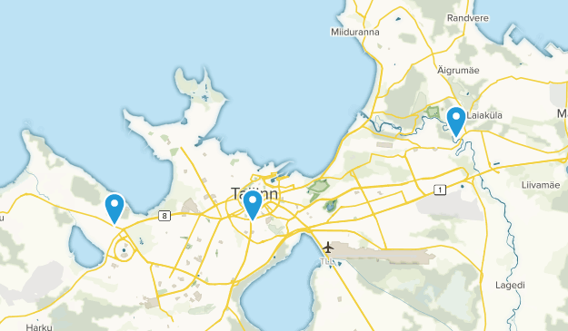 Tallinn, Comté de Harju Map