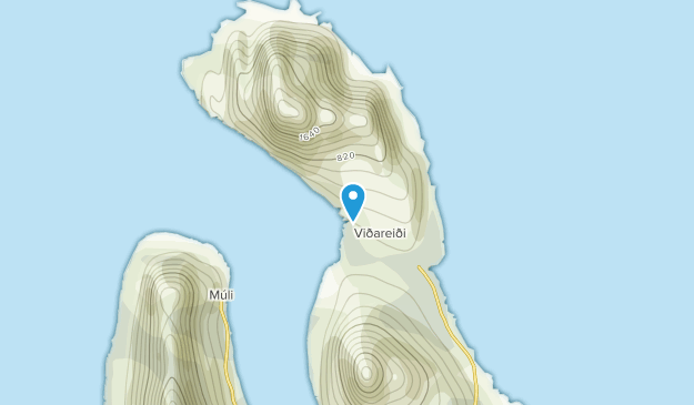 Vidareide, Eysturoy Map