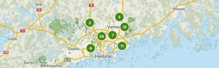 2023 Best 10 Trails, Walks, and Paths in Vantaa | AllTrails