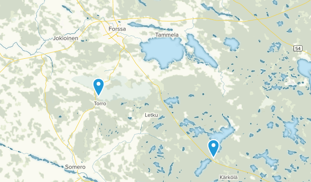 Tammela, Tavastia Proper Map