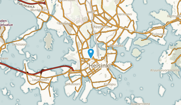 Helsinki, Uusimaa Map