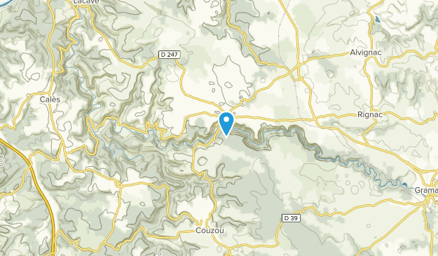Rocamadour, France Map