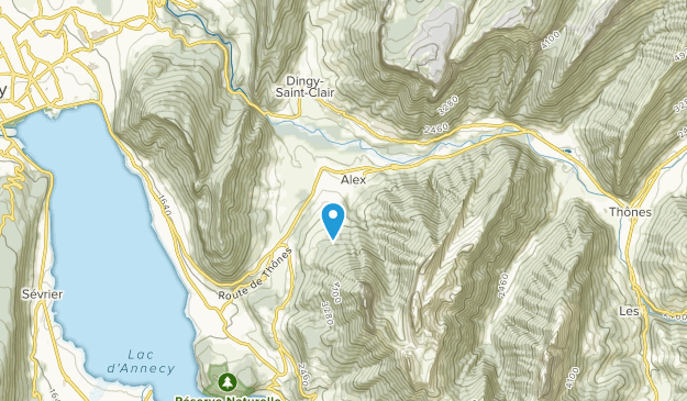 Alex, Auvergne-Rhône-Alpes Map