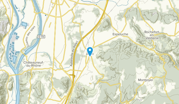 Allan, Auvergne-Rhône-Alpes Map