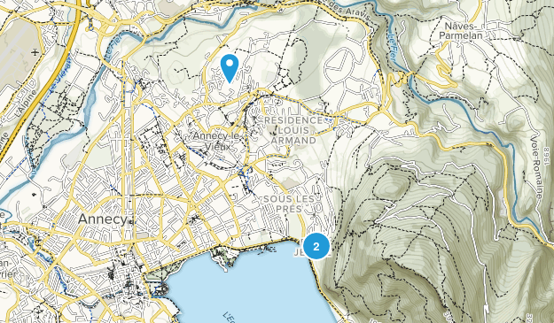 Annecy-le-Vieux, Auvergne-Rhône-Alpes Map