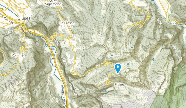 Arâches-la-Frasse, Auvergne-Rhône-Alpes Map