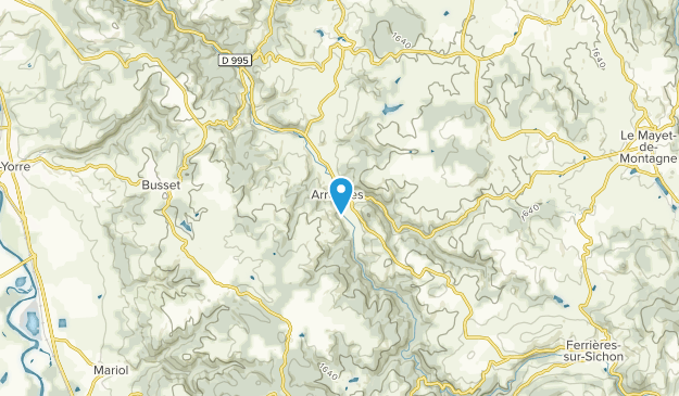 Arronnes, Auvergne-Rhône-Alpes Map
