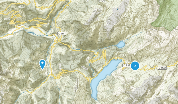 Beaufort, Auvergne-Rhône-Alpes Map