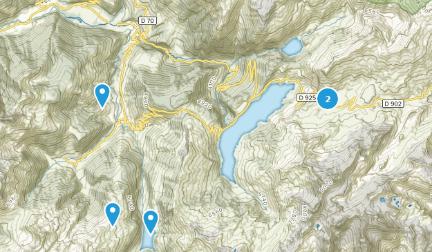Beaufort, Auvergne-Rhône-Alpes Map