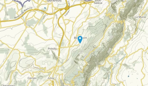 Beaumont, Auvergne-Rhône-Alpes Map