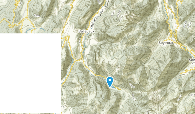Bellevaux, Auvergne-Rhône-Alpes Map
