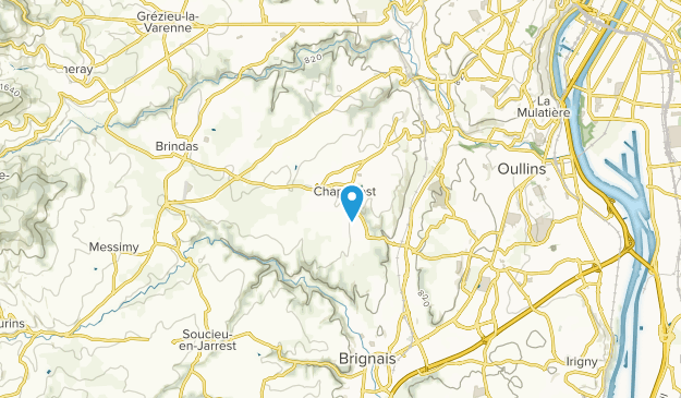 Chaponost, Auvergne-Rhône-Alpes Map