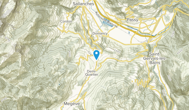 Combloux, Auvergne-Rhône-Alpes Map