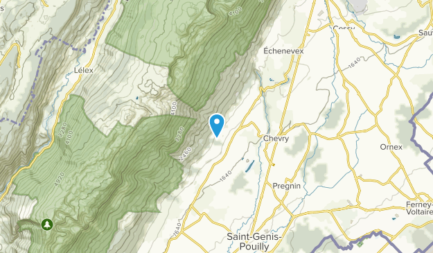 Crozet, Auvergne-Rhône-Alpes Map