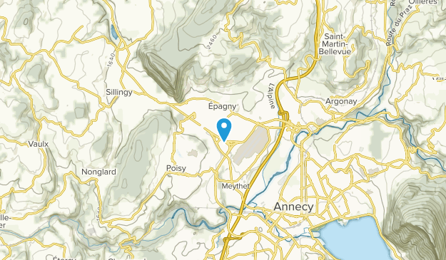 Epagny Metz-Tessy, Auvergne-Rhône-Alpes Map